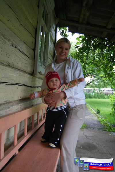 В гостях на даче