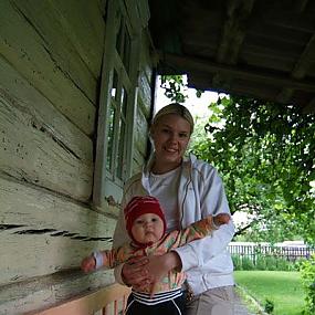 В гостях на даче