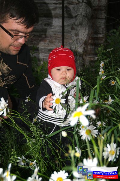 В гостях на даче