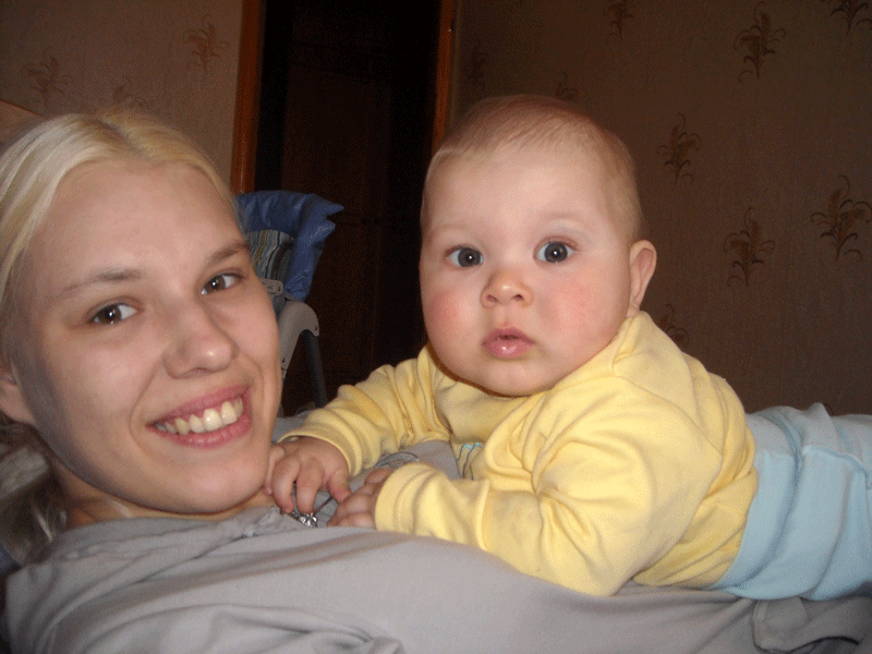 Развалились с мамой