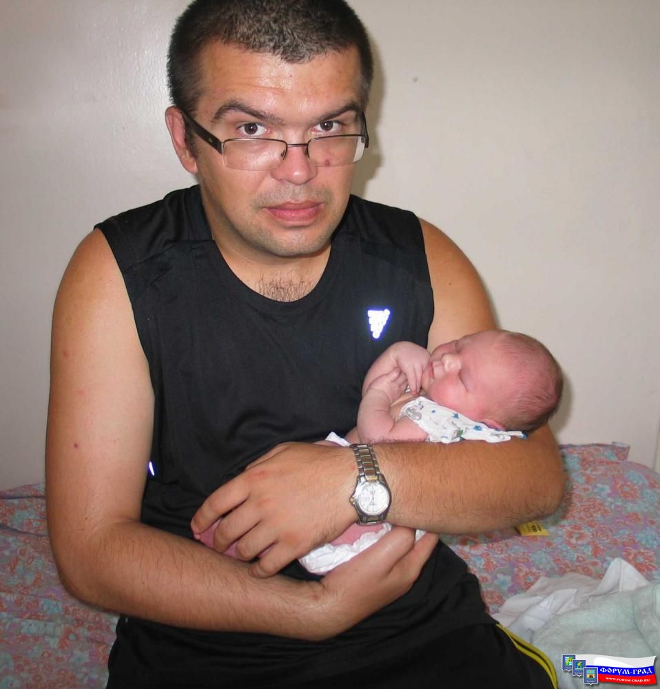 Это мой любимый папа и я