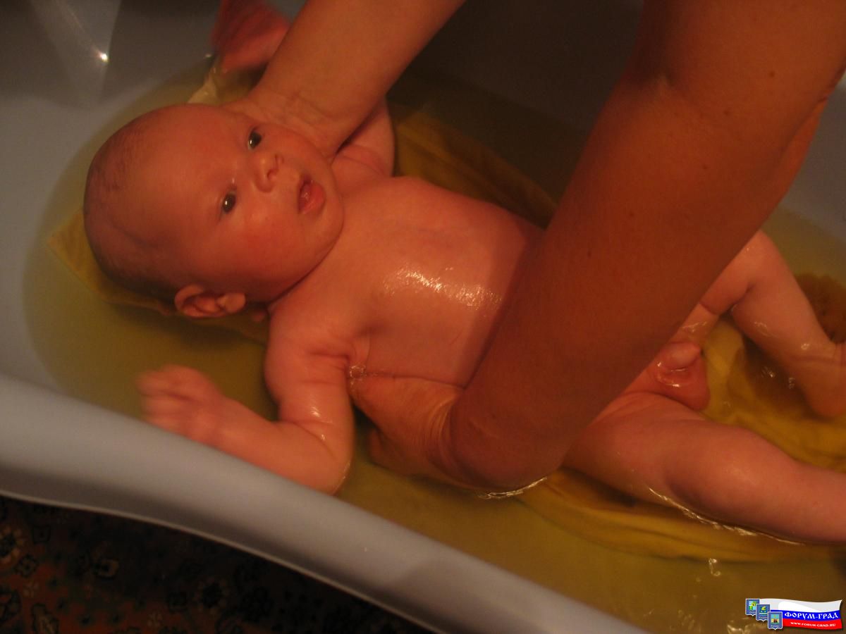 первые купания