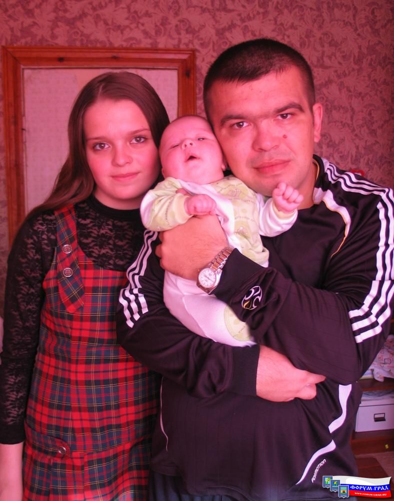 Моя сестричка и папа