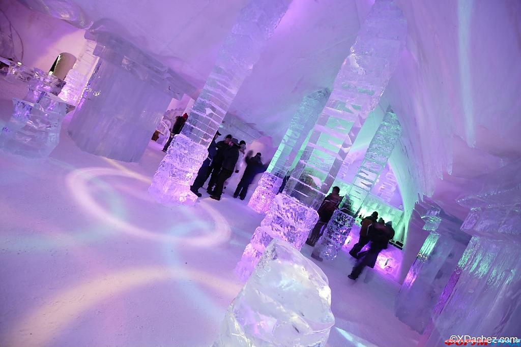 В отеле Hotel de Glace