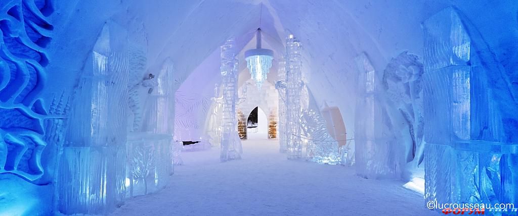 В отеле Hotel de Glace