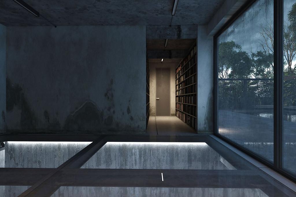 Da House от Igor Sirotov Architects одновременно служит крышей гаража
