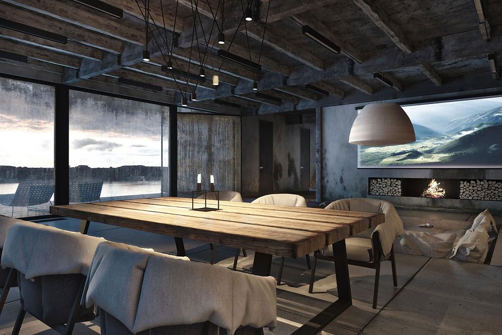 Da House от Igor Sirotov Architects одновременно служит крышей гаража