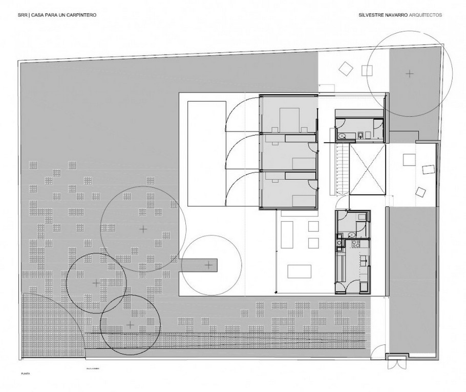 Вилла SSR House от Silvestre Navarro Architects в Валенсии