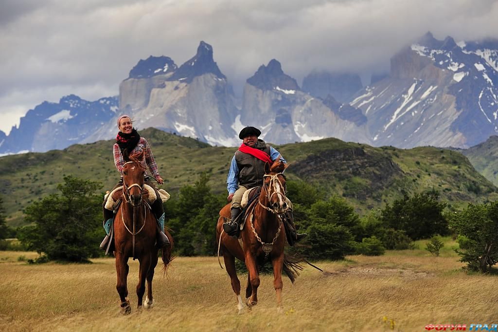 Конная прогулка при отеле Salto Chico Explora Patagonia