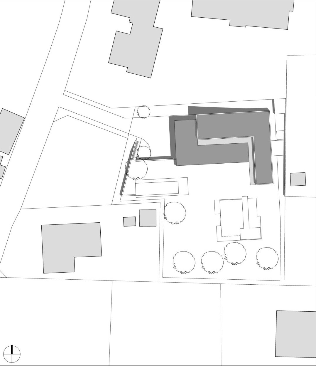 Интерьер дома с бассейном Haus SK в Австрии