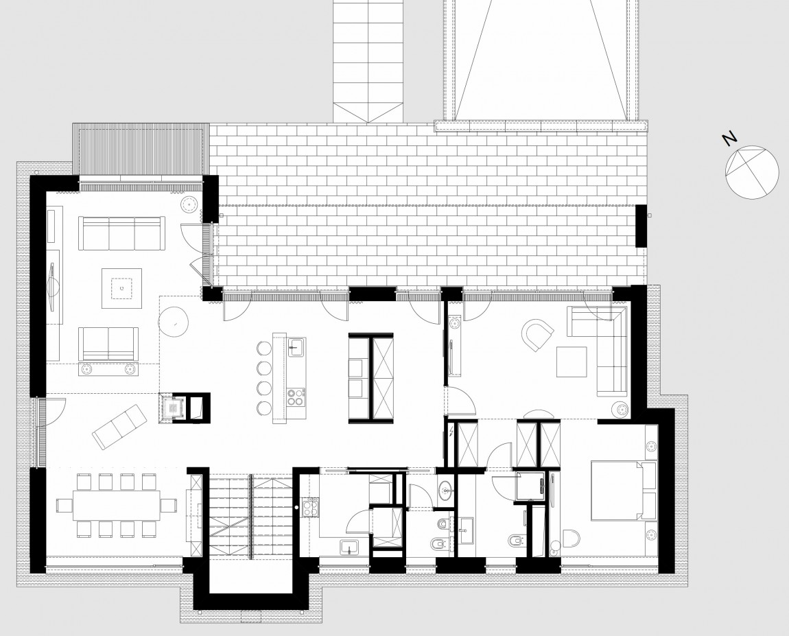 Белоснежная вилла Sommelier’s Home в пригороде Будапешта, Венгрия