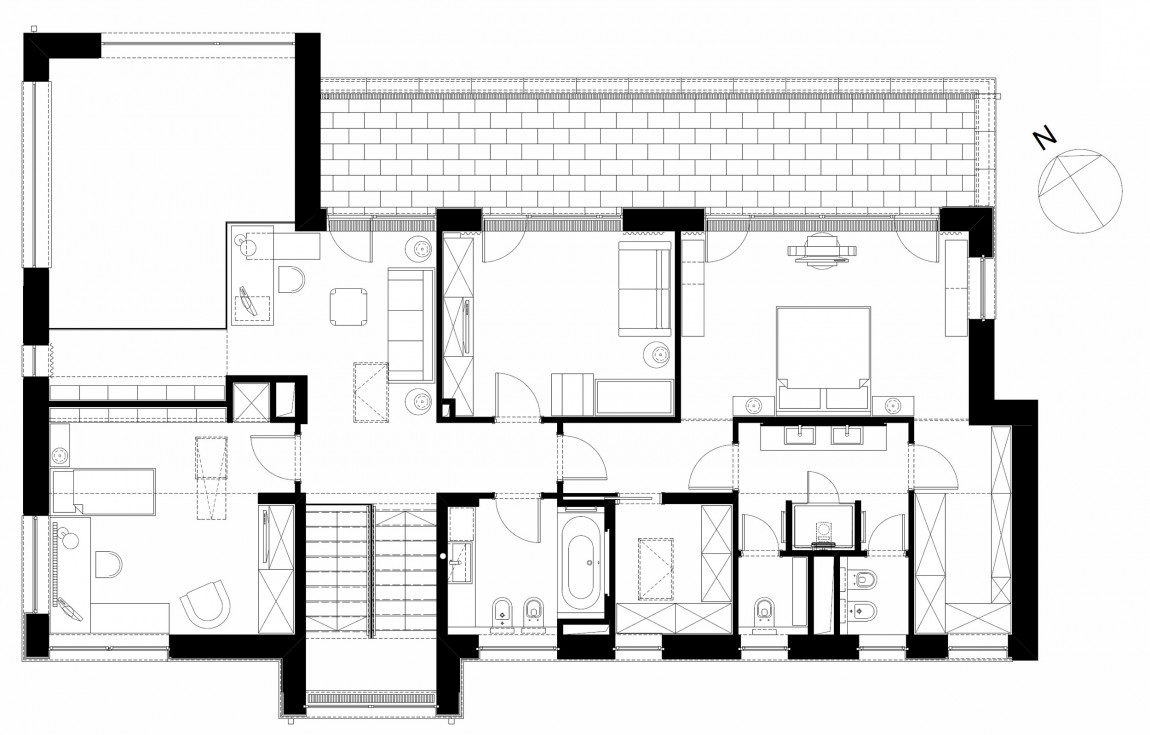 Белоснежная вилла Sommelier’s Home в пригороде Будапешта, Венгрия