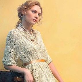 Платье в винтажном стиле