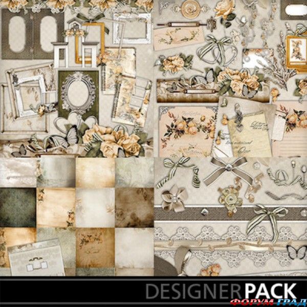 Свадебный скрап-набор. Rose Wedding