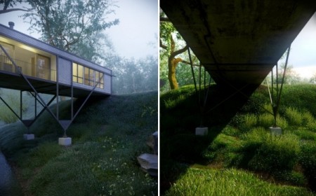 Дом-мост от Макса Притчарда.