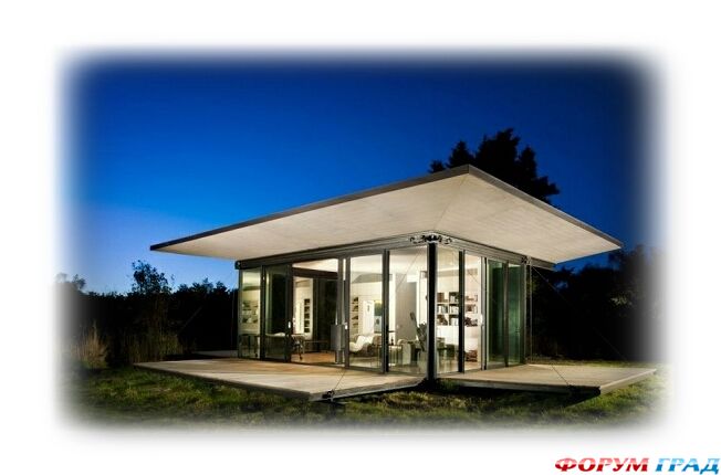 Загородный дом для писателя от Olson Kundig Architects