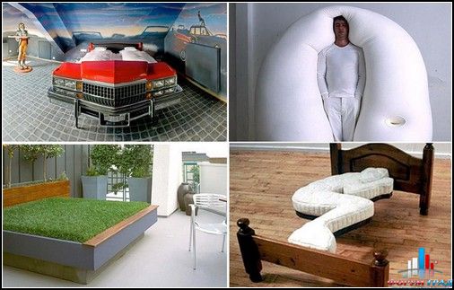 необычные кровати