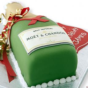 Торт бутылка