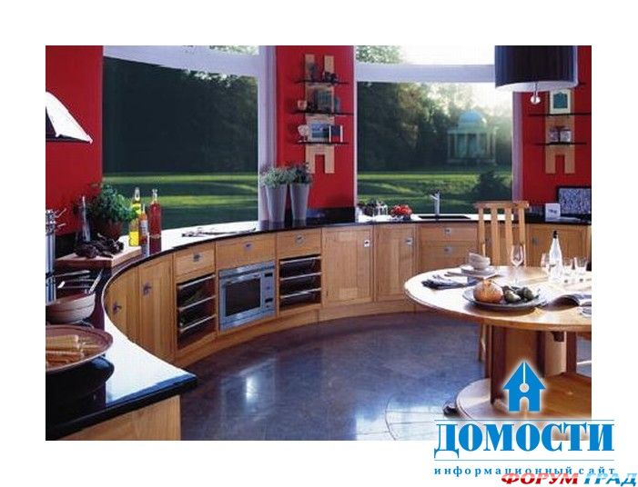 мебель для кухни, нестандартные кухни