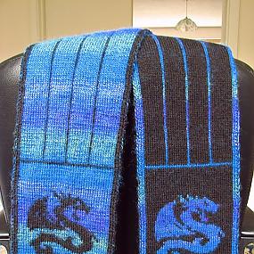 вязаный шарф