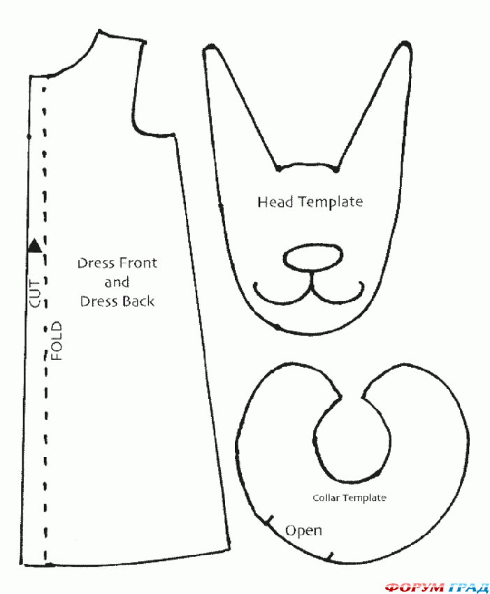 выкройки кошек