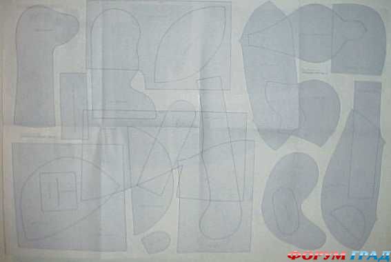 выкройки мягких игрушек, выкройки жирафов