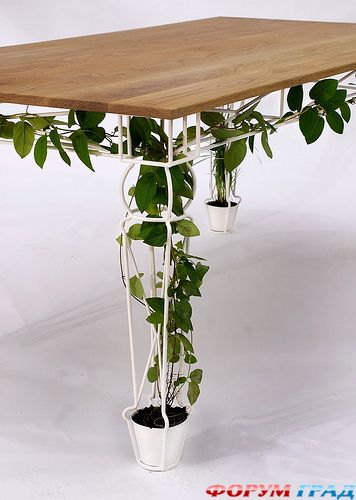 растительные мотивы, мебель