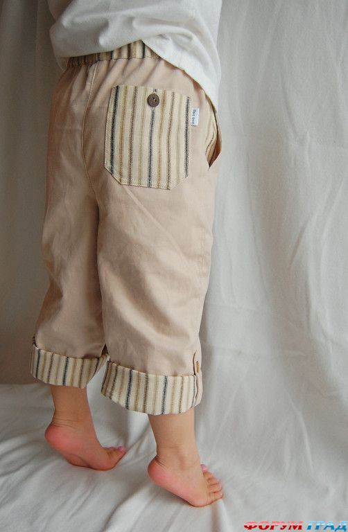 выкройка брюк для ребенка, выкройка детских брюк, как сшить детские брючки