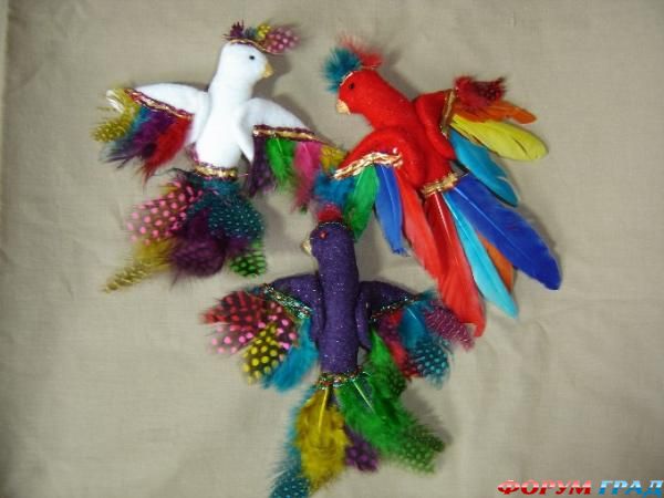 выкройки птиц