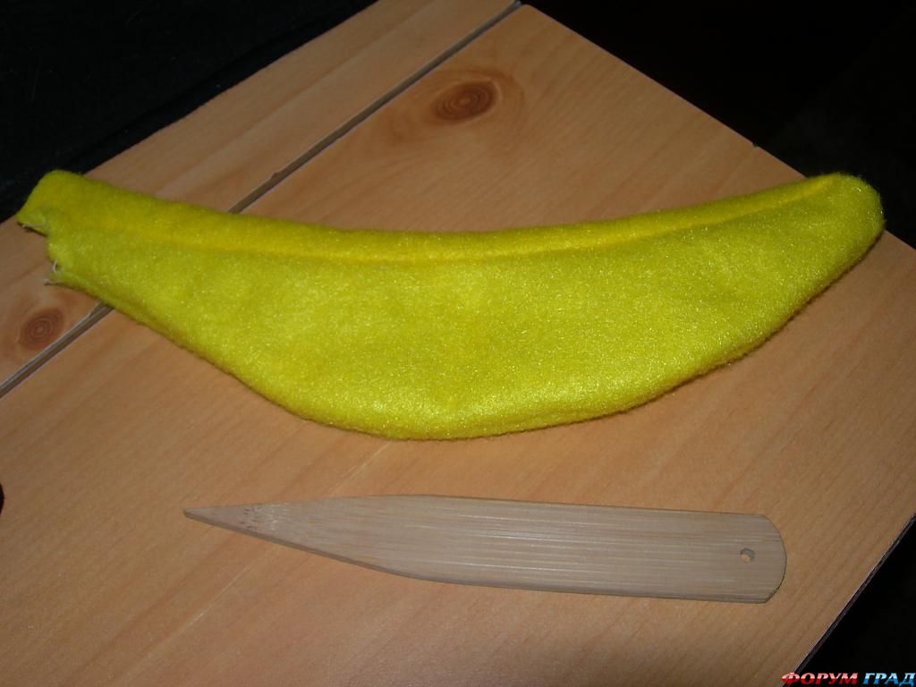 фрукты из ткани