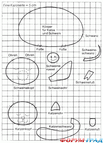 выкройки кошек