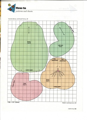 шьем зайцев кроликов