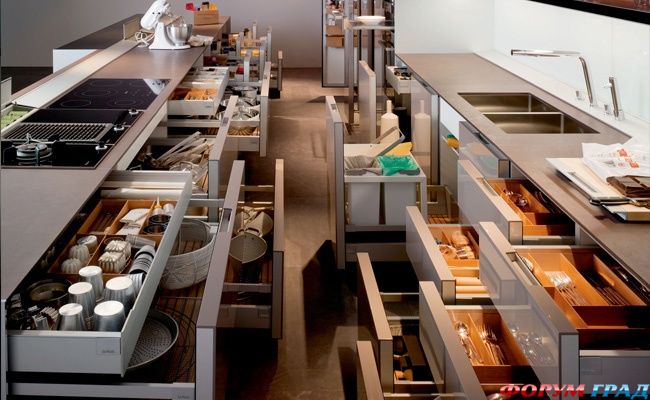 мебель для кухни, элитные немецкие кухни