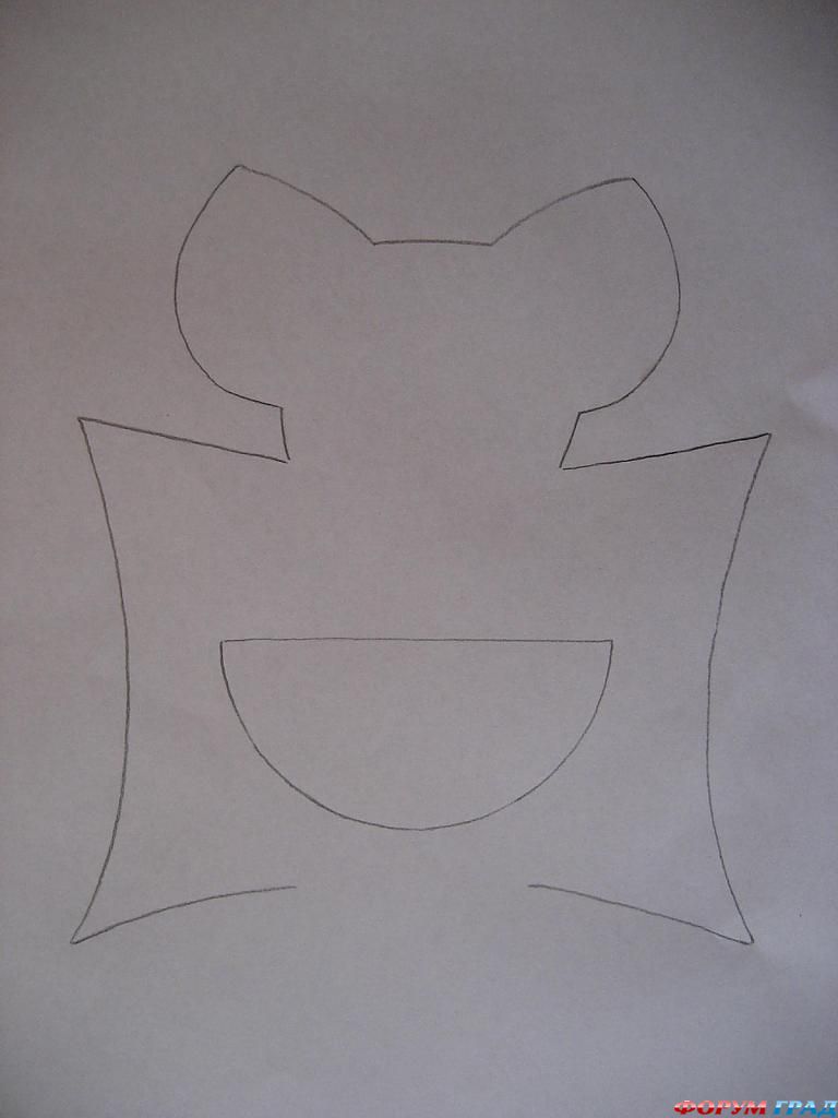выкройки мягких игрушек, выкройка коалы