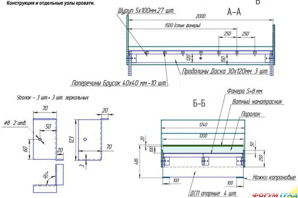 мебель для дома, диваны и кровати своими руками