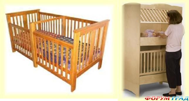 кроватка для двойняшек