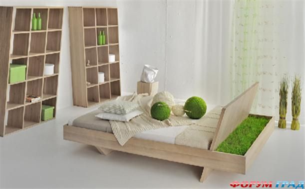 растительные элементы и дизайн мебели