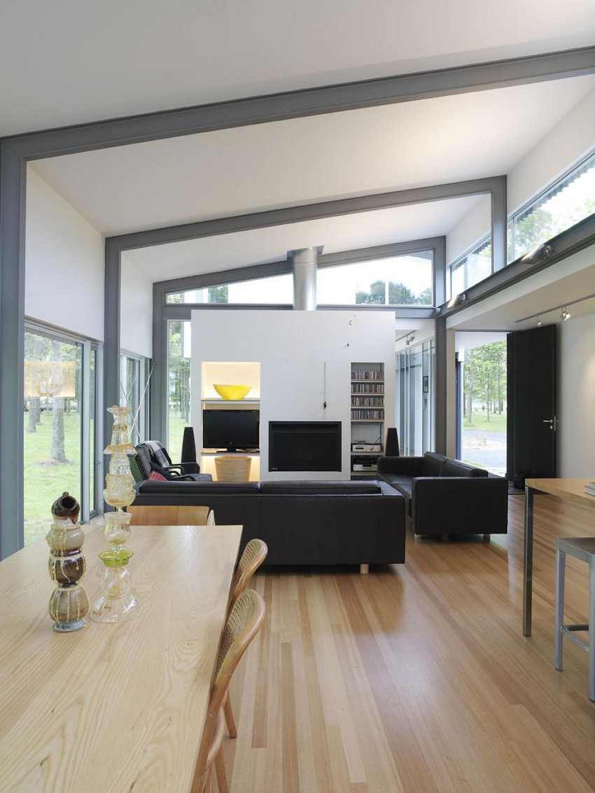 Дизайн интерьера дома Bark House в Новой Зеландии