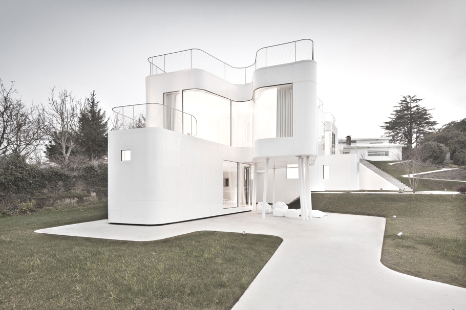 Минималистический стиль - проект Casa V от Dosis, Ла-Корунья, Испания