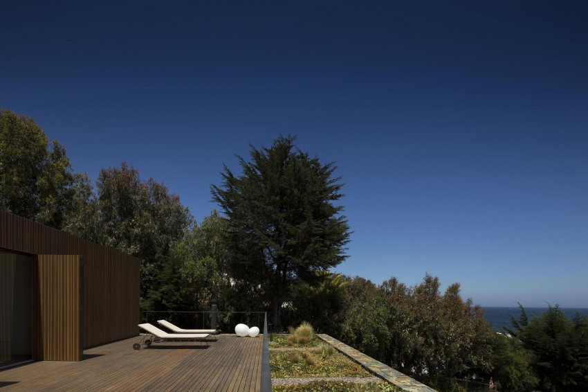 Территория резиденции Casa Rocas в Чили