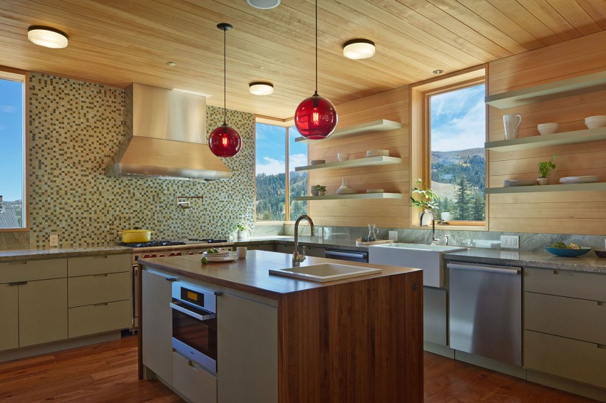 Дизайн интерьера кухни от Mt. Lincoln Construction & BCV Architects