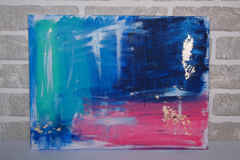 diy-abstract-painting-gold-foil-11