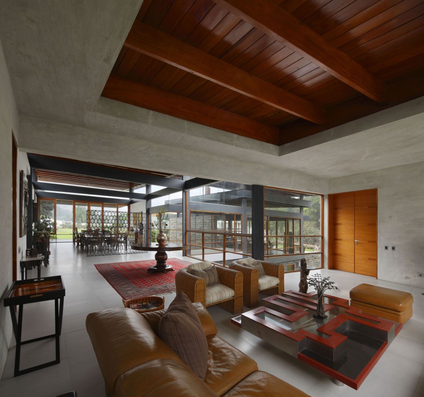 Дизайн интерьера загородного дома в Перу