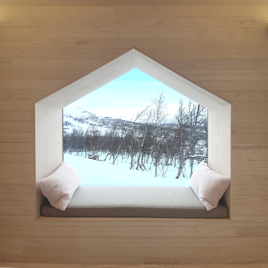 Дизайн интерьера дома Holiday Home от Mountain Lodge в Норвегии
