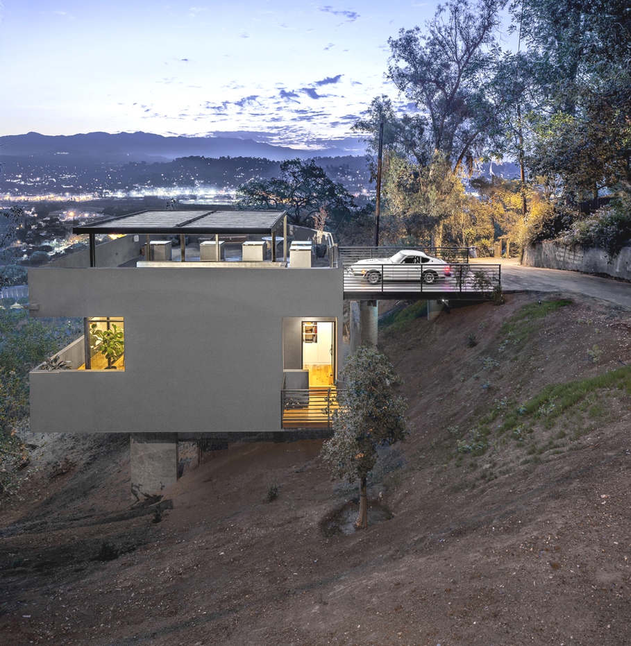 Фешенебельный дом от Anonymous Architects, Лос-Анжелес, США