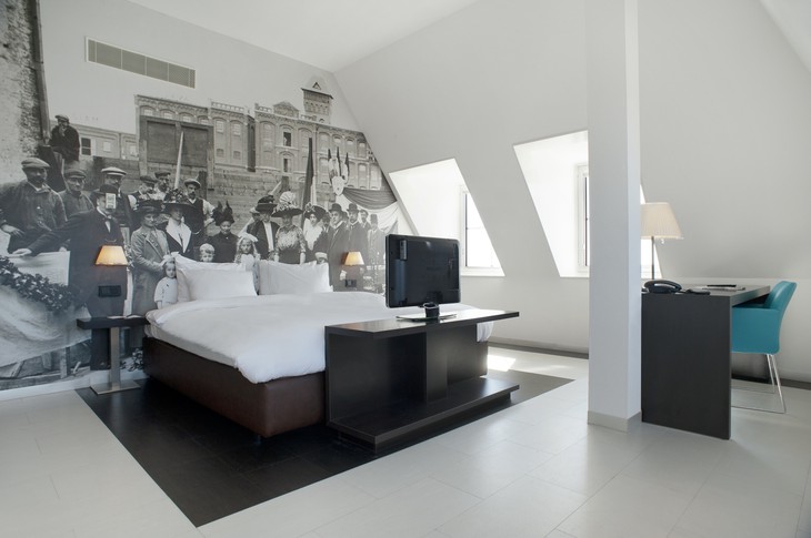 Дизайн интерьера отеля Inntel Zaandam в Амстердаме