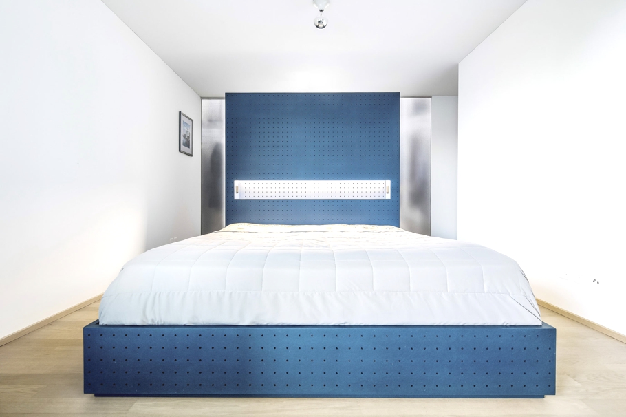 Дизайн интерьера спальни от Dotdotdot в Швейцарии