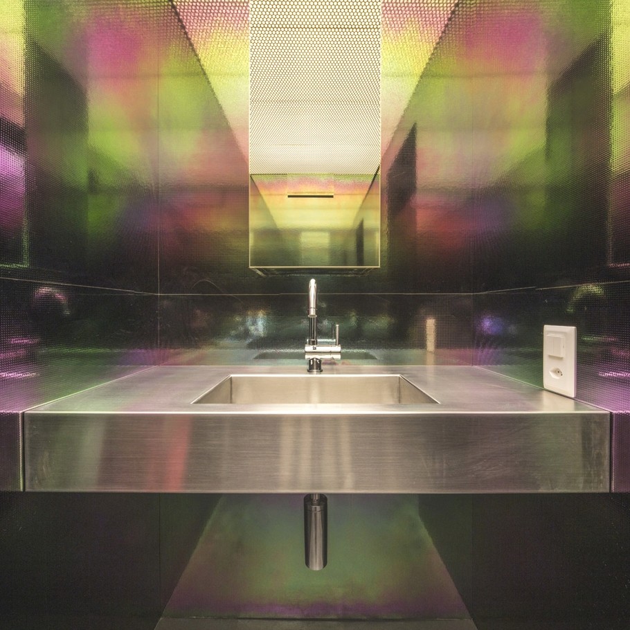 Раковина в дизайне интерьера ванной комнаты от Dotdotdot