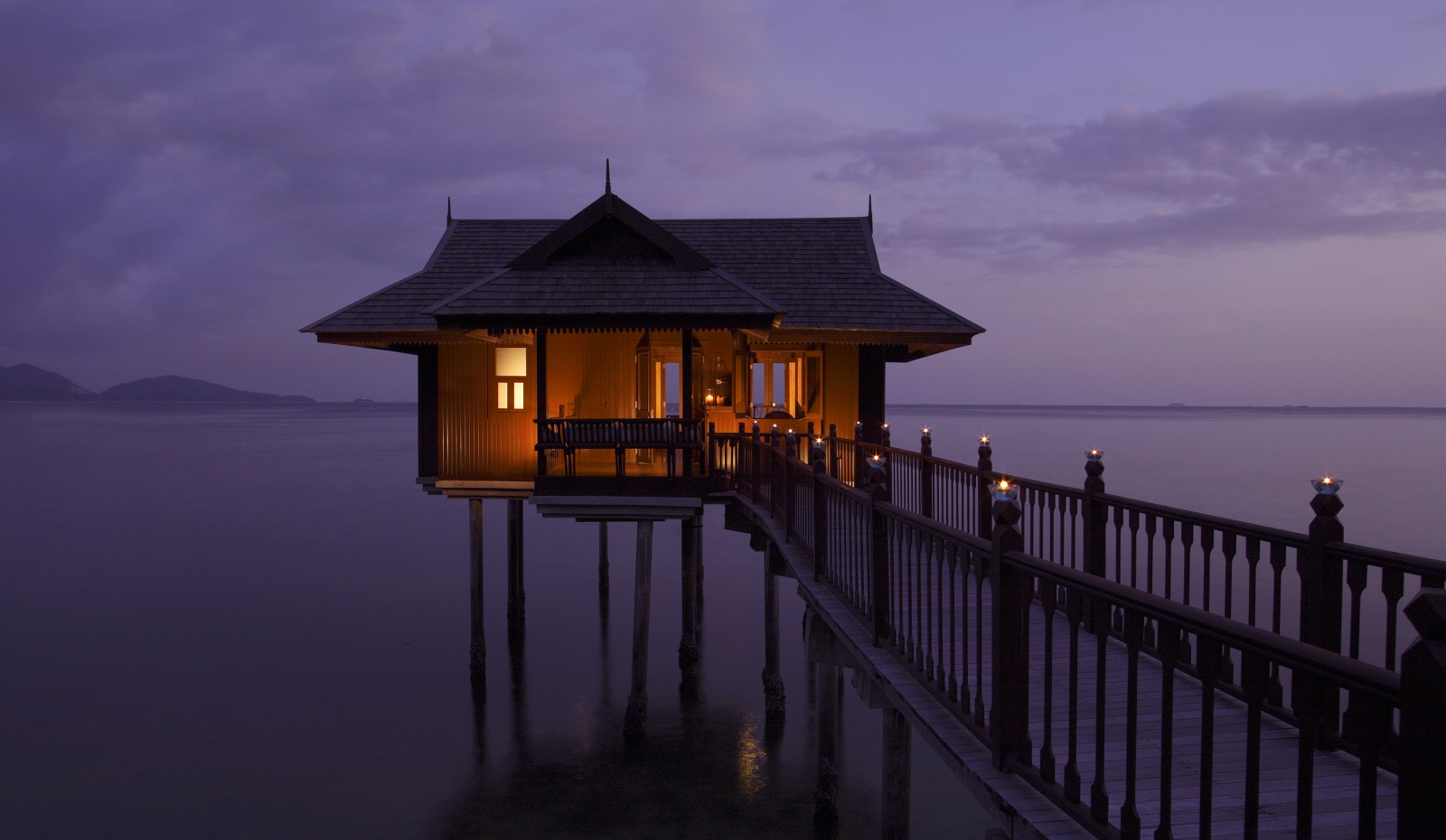 Отель Pangkor Laut Resort на побережье Малайзии