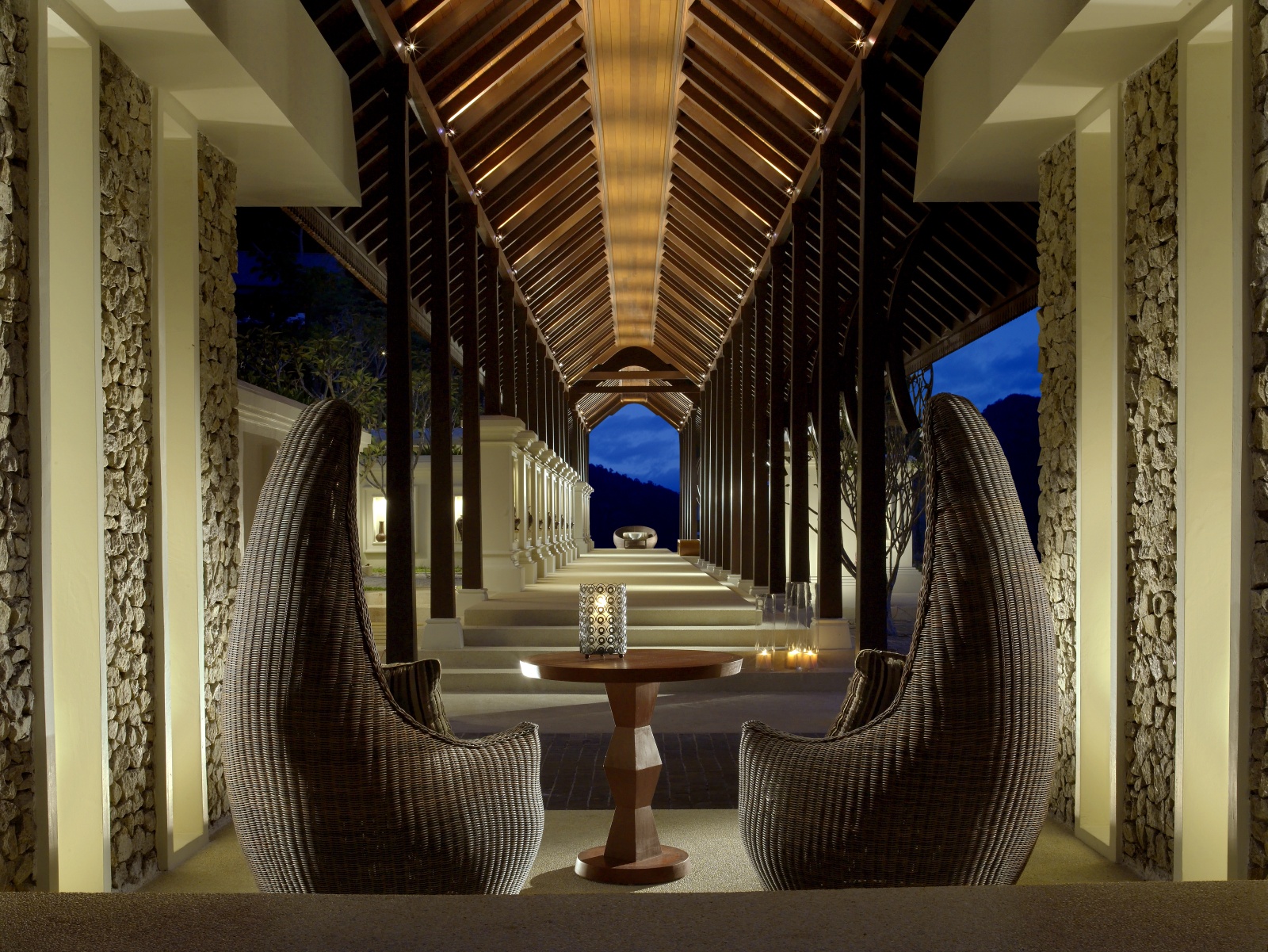 Дизайн интерьера отеля Pangkor Laut Resort в Малайзии